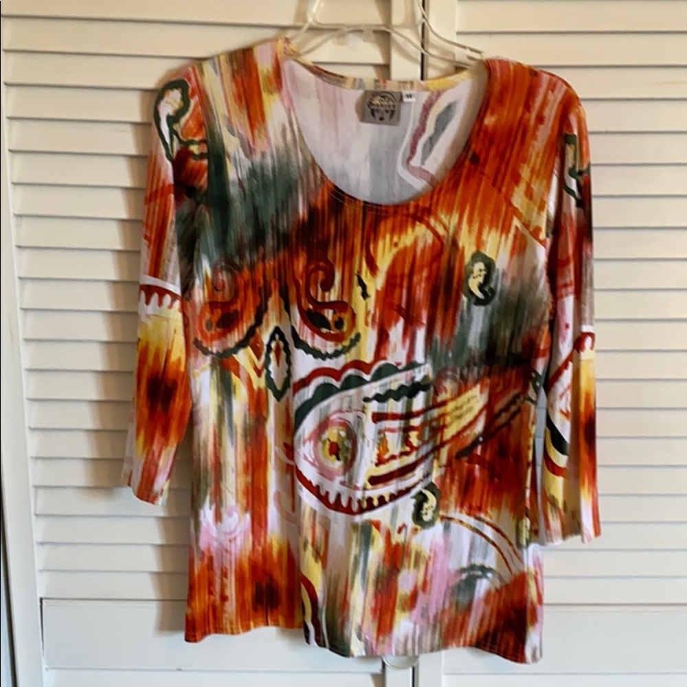 Papike multi colored top